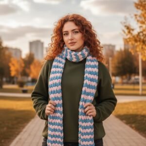 Puffy keffiyeh